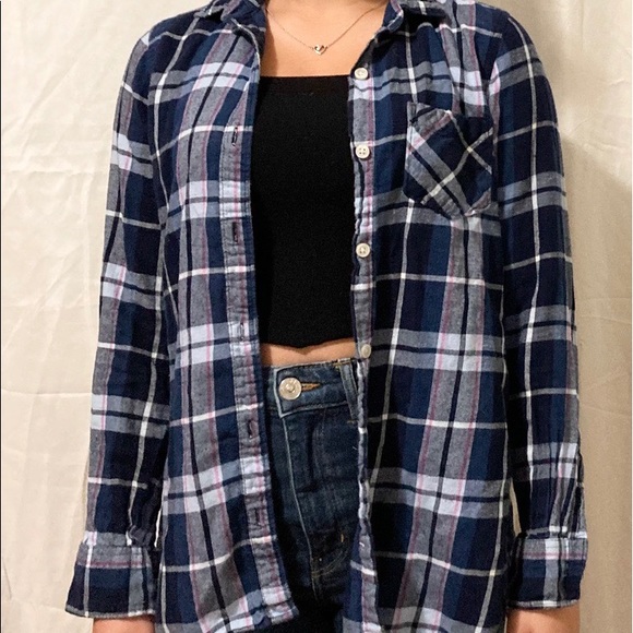 ✨Cool Tone Old Navy Flannel✨ - Picture 3 of 4